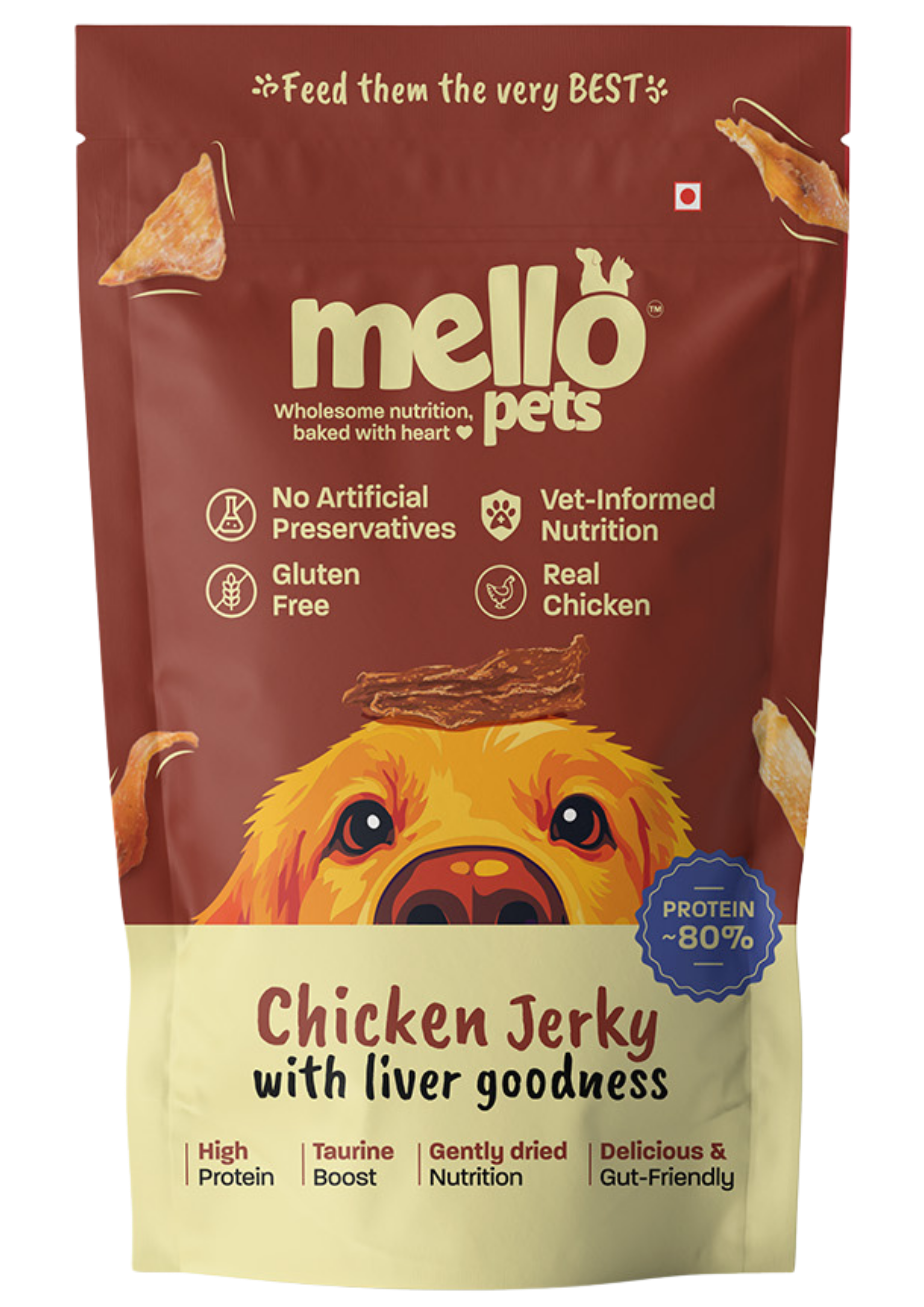 Chicken Jerky with Liver Paste