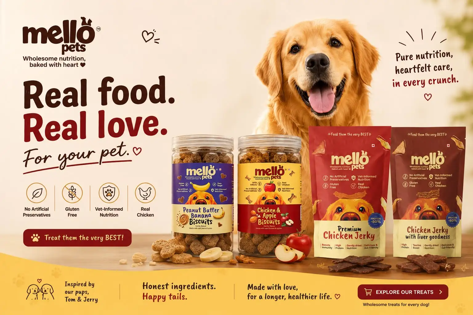 Mello Pets Banner